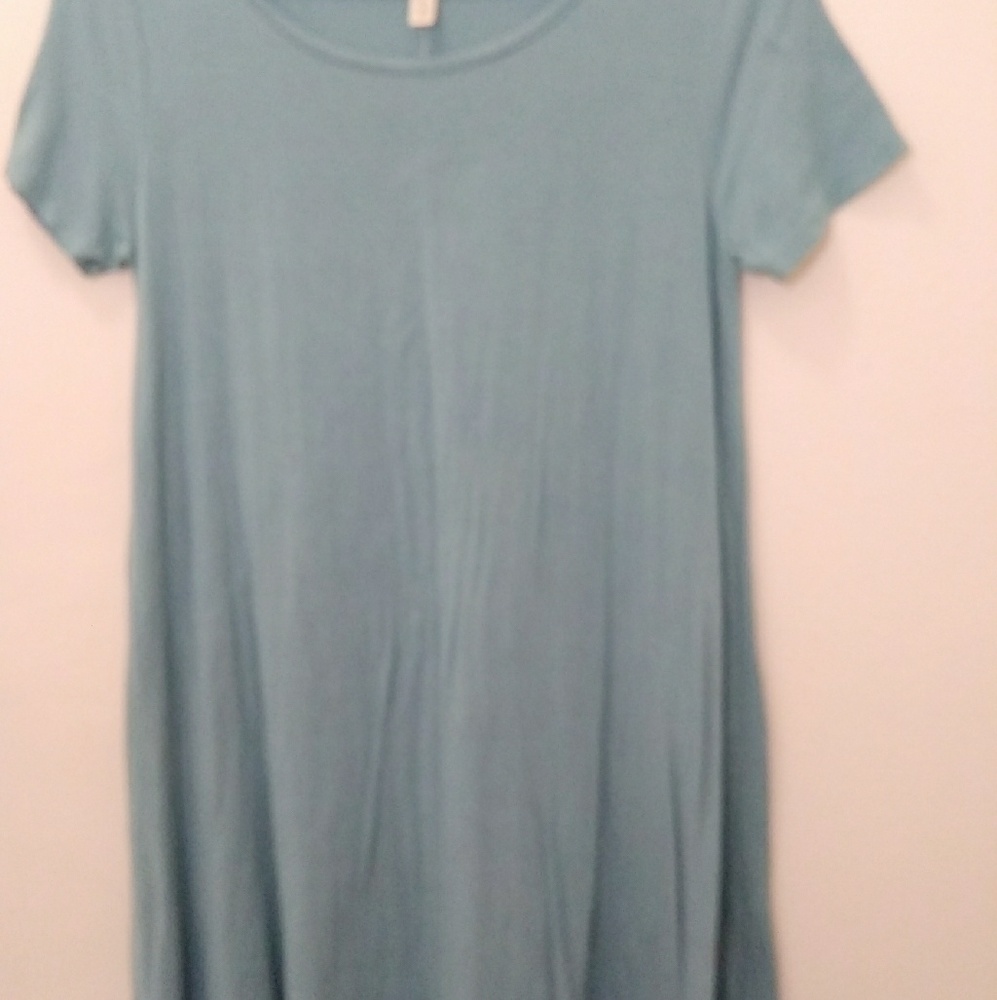 Love In Blue Dress